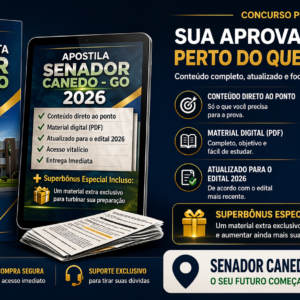 Apostila Para o Concurso de Senador Canedo 2026 – Técnico de Enfermagem