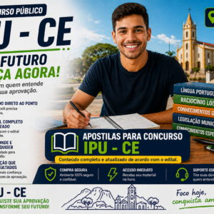 Apostila Para o Concurso de Ipu - CE - 2026 – Agente Administrativo