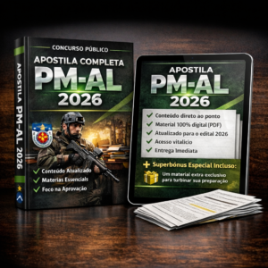 Apostila Concurso PM-AL - 2026 - SOLDADO